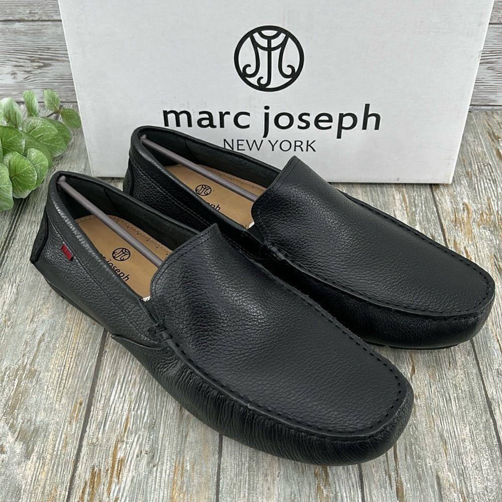 Marc Joseph Dwight Place Moc Toe Driver Golf Leather Shoes Size 12